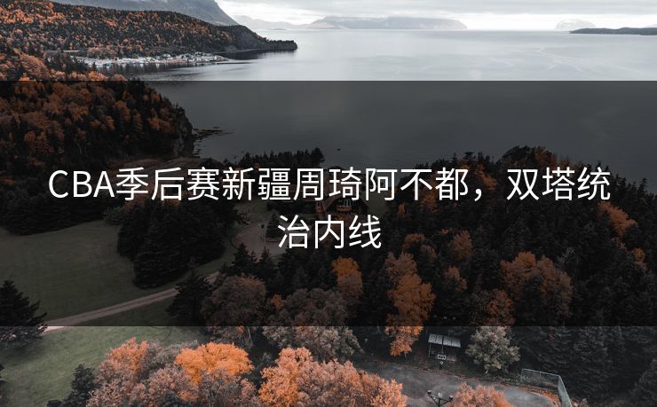 CBA季后赛新疆周琦阿不都，双塔统治内线