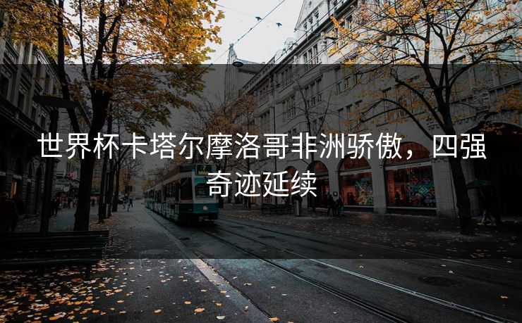 世界杯卡塔尔摩洛哥非洲骄傲，四强奇迹延续